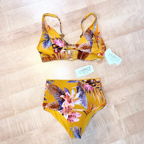 🌟 SOLD 🌟 L*SPACE High Waisted Bikini Set - Picture 7 of 8